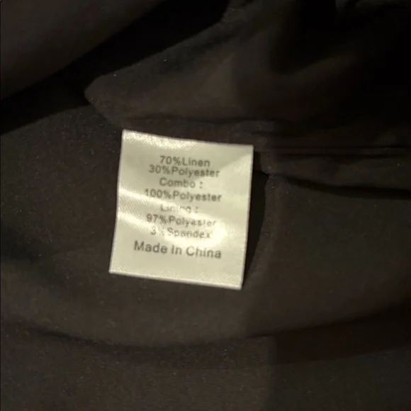 New With Tags Tuckernuck Black Linen Carine Tie Skirt Sz S - Picture 7 of 8